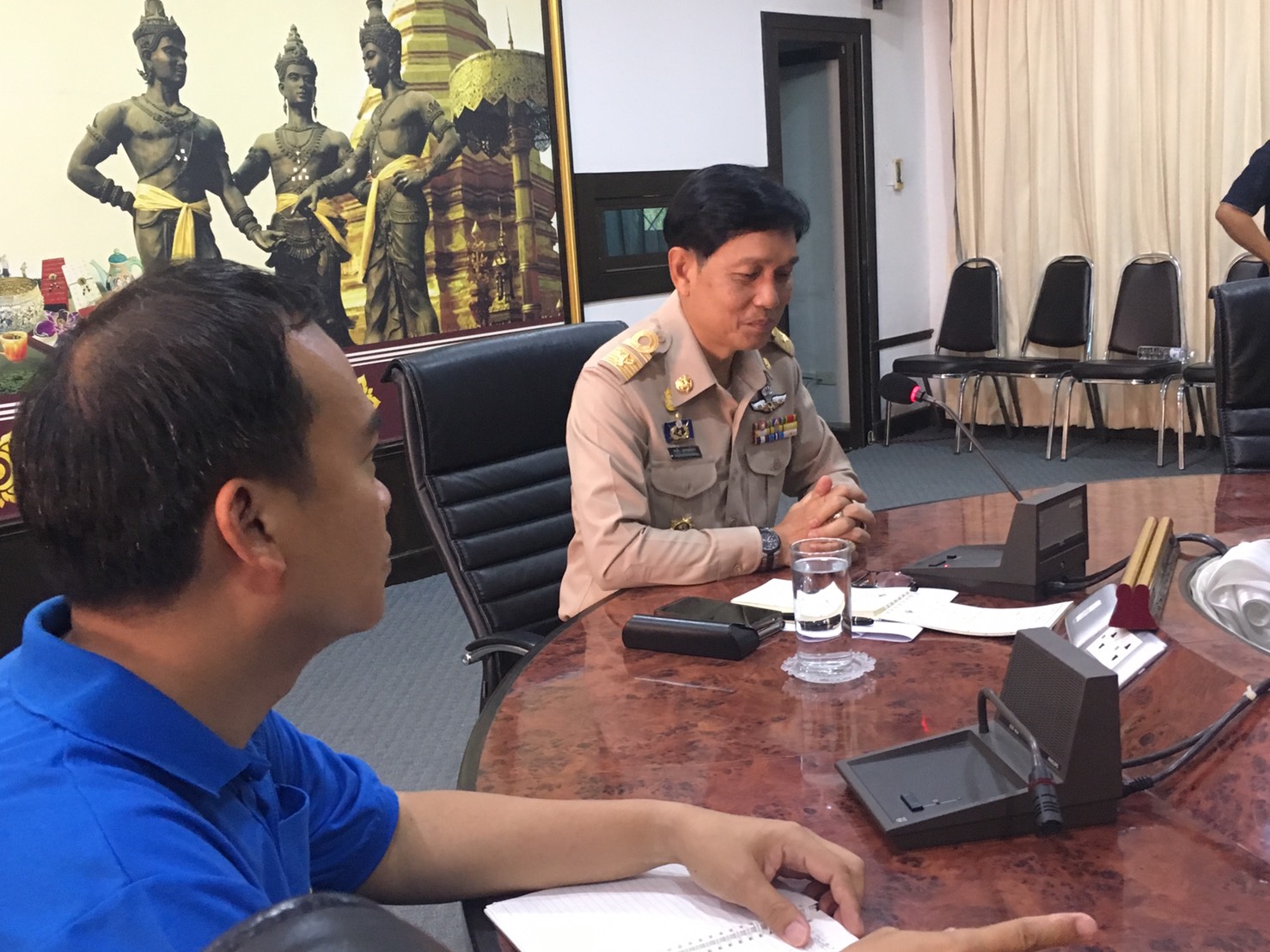 จ.เชียงใหม่พบจุดความร้อนเพิ่ม 21 จุด ขณะที่สถานการณ์ไฟป่าบริเวณดอยหลวงเชียงดาวยังไม่สามารถดับได้ เตรียมสร้างพื้นที่ Safety Zone หรือจุดหลบหมอกควันเพิ่ม จ.เชียงใหม่พบจุดความร้อนเพิ่ม 21 จุด ขณะที่สถานการณ์ไฟป่าบริเวณดอยหลวงเชียงดาวยังไม่สามารถดับได้ เตรียมสร้างพื้นที่ Safety Zone หรือจุดหลบหมอกควันเพิ่ม