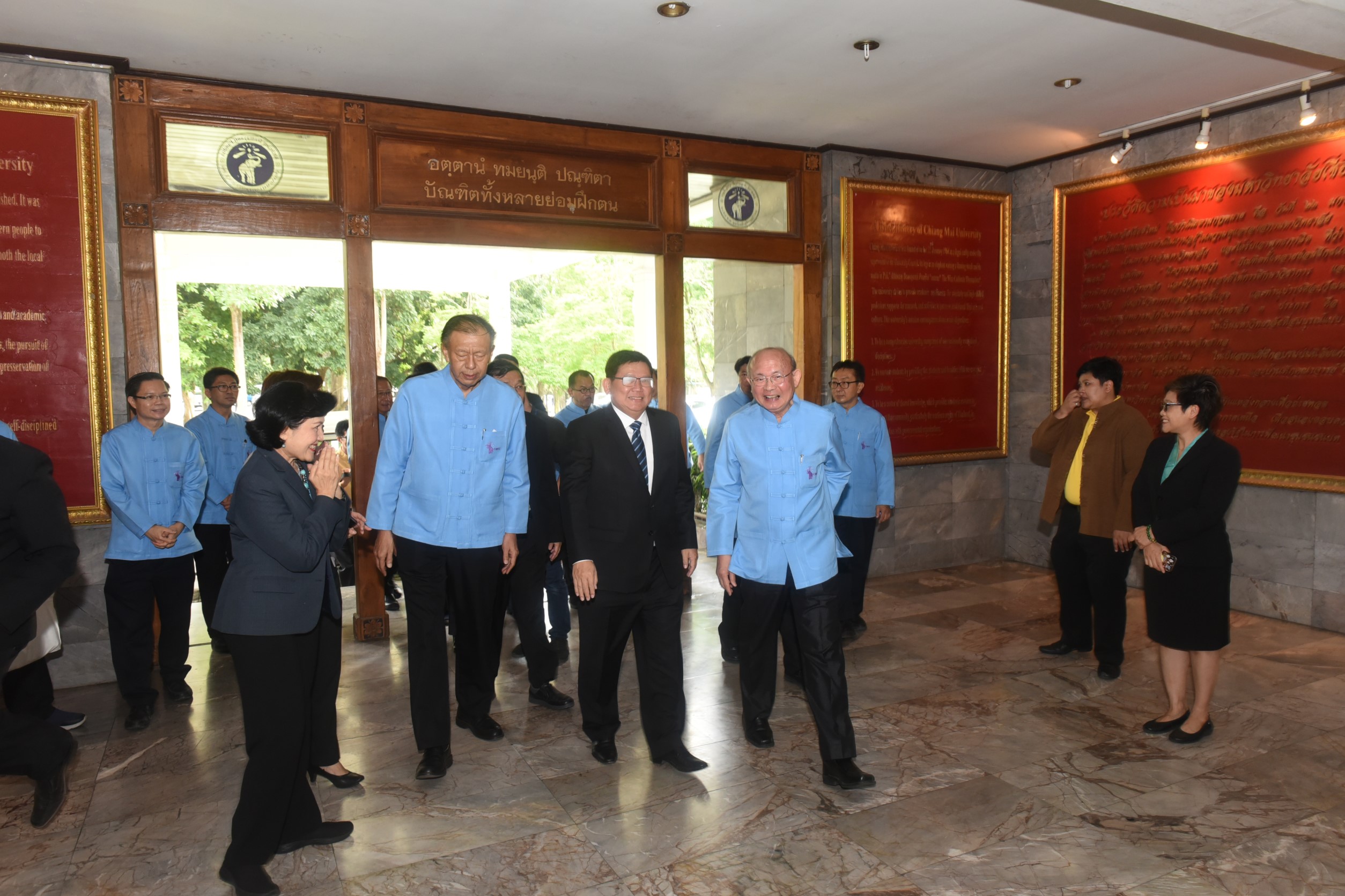 รัฐมนตรีว่าการกระทรวงการอุดมศึกษา วิทยาศาสตร์ วิจัยและนวัตกรรม เยี่ยมชมมหาวิทยาลัยเชียงใหม่ รับฟังยุทธศาสตร์และพบเครือข่ายมหาวิทยาลัยในภาคเหนือ รัฐมนตรีว่าการกระทรวงการอุดมศึกษา วิทยาศาสตร์ วิจัยและนวัตกรรม เยี่ยมชมมหาวิทยาลัยเชียงใหม่ รับฟังยุทธศาสตร์และพบเครือข่ายมหาวิทยาลัยในภาคเหนือ