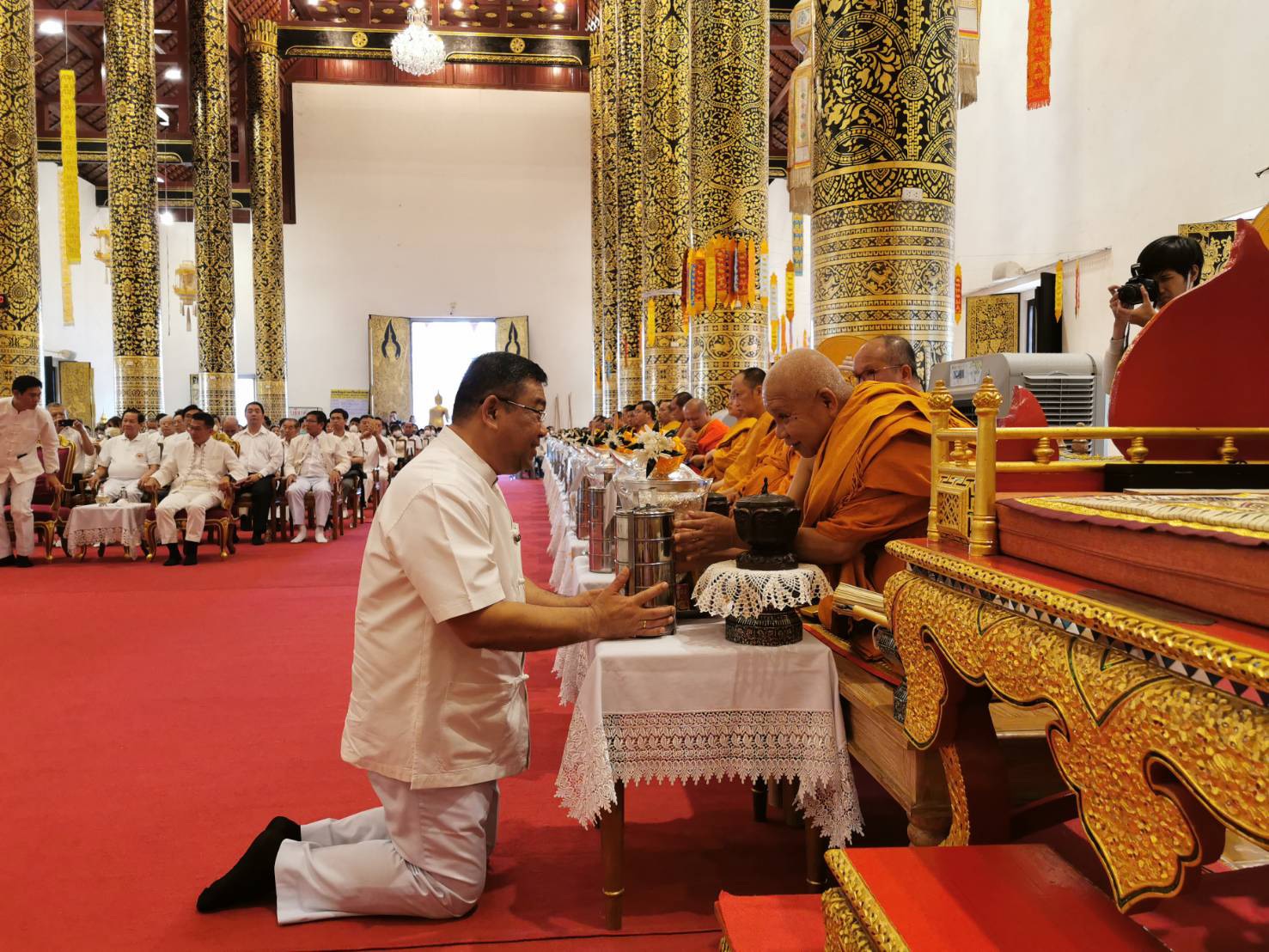 เชียงใหม่จัดพิธีเจริญพระพุทธมนต์แก่พี่น้องชาวจีนและพุทธศาสนิกชนทั่วไป เชียงใหม่จัดพิธีเจริญพระพุทธมนต์แก่พี่น้องชาวจีนและพุทธศาสนิกชนทั่วไป