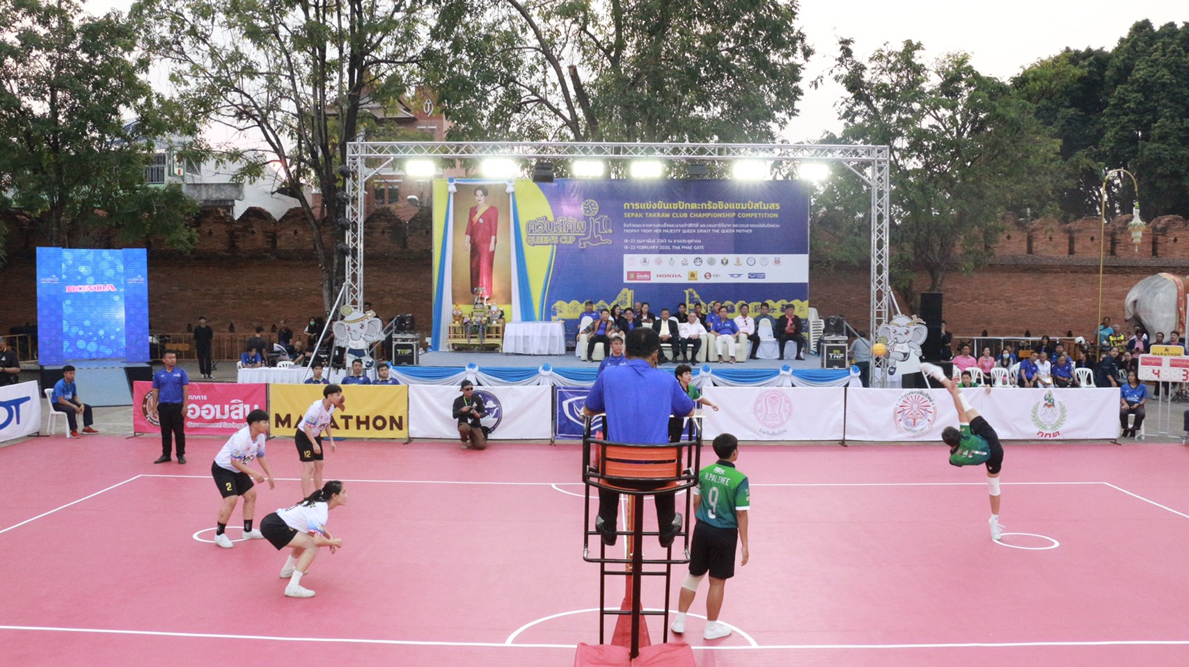 สมาคมกีฬาแห่งจังหวัดเชียงใหม่ ร่วมกับโรงเรียนเมตตาศึกษา ในพระราชูปถัมภ์ จัดการแข่งขันเซปักตะกร้อชิงถ้วยพระราชทาน สมาคมกีฬาแห่งจังหวัดเชียงใหม่ ร่วมกับโรงเรียนเมตตาศึกษา ในพระราชูปถัมภ์ จัดการแข่งขันเซปักตะกร้อชิงถ้วยพระราชทาน