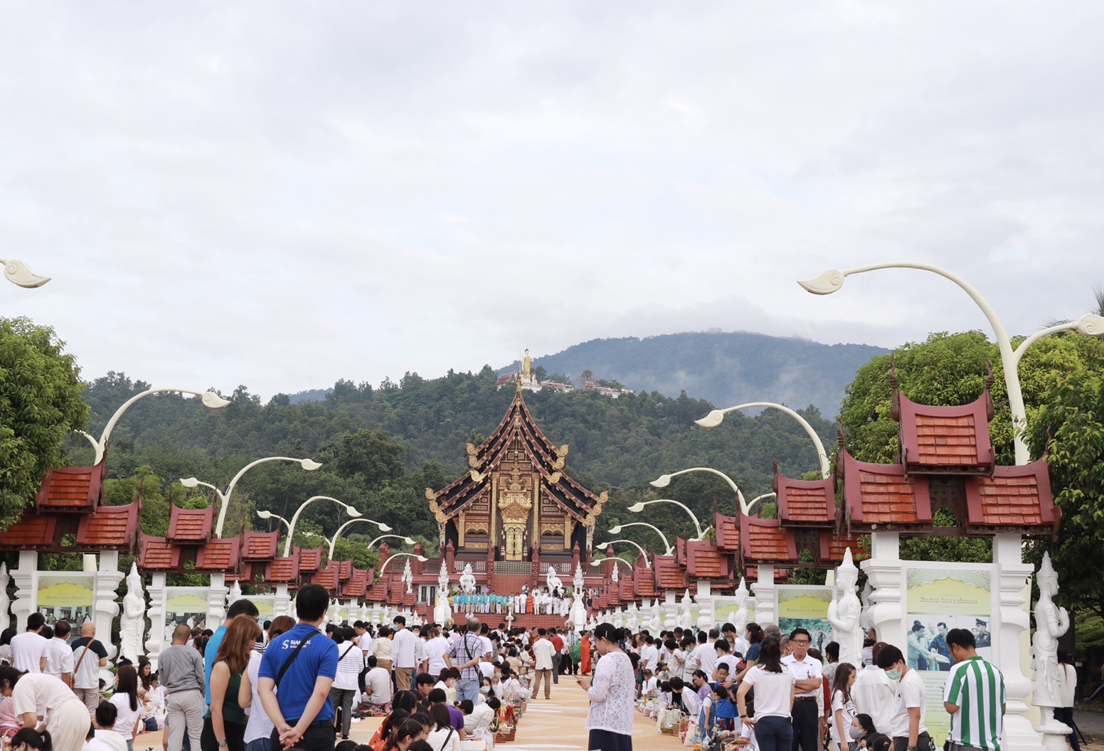 พุทธศาสนิกชนชาวเชียงใหม่ ตักบาตรเทโวโรหนะ เนื่องในวันออกพรรษา พุทธศาสนิกชนชาวเชียงใหม่ ตักบาตรเทโวโรหนะ เนื่องในวันออกพรรษา