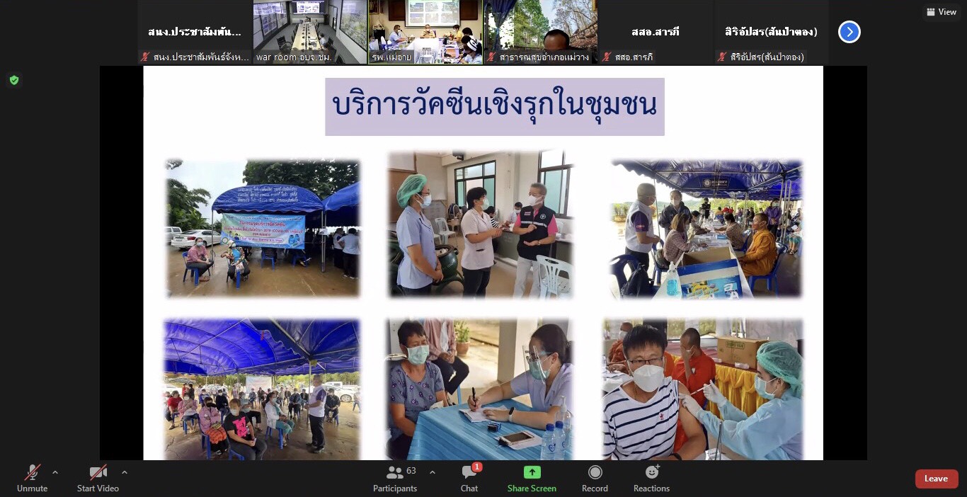 คณะกรรมการบริหารจัดการการฉีดวัคซีนจังหวัดเชียงใหม่ เน้นย้ำทุกศูนย์ฉีดวัคซีนฯ ทั้ง 25 แห่ง ในกลุ่มของหญิงตั้งครรภ์ ควรได้รับการฉีดวัคซีนจากสถานพยาบาลเท่านั้น เพื่อประเมินภาวะสุขภาพมารดาและทารกในครรภ์จากแพทย์ ก่อนเข้ารับการฉีดวัคซีน คณะกรรมการบริหารจัดการการฉีดวัคซีนจังหวัดเชียงใหม่ เน้นย้ำทุกศูนย์ฉีดวัคซีนฯ ทั้ง 25 แห่ง ในกลุ่มของหญิงตั้งครรภ์ ควรได้รับการฉีดวัคซีนจากสถานพยาบาลเท่านั้น เพื่อประเมินภาวะสุขภาพมารดาและทารกในครรภ์จากแพทย์ ก่อนเข้ารับการฉีดวัคซีน