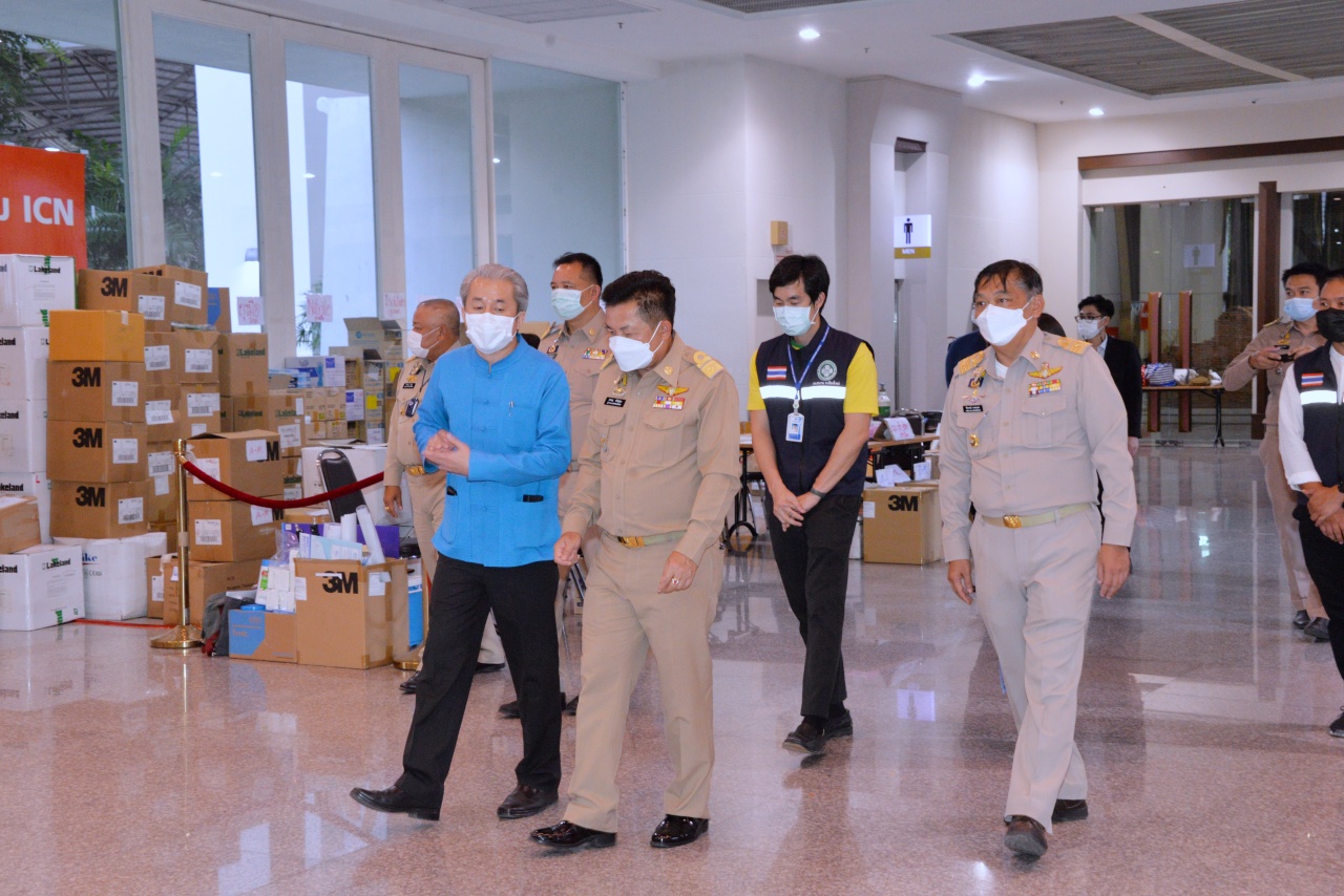 ผู้ว่าฯ เชียงใหม่ ตรวจเยี่ยมและให้กำลังใจเจ้าหน้าที่โรงพยาบาลสนามจังหวัดเชียงใหม่ ผู้ว่าฯ เชียงใหม่ ตรวจเยี่ยมและให้กำลังใจเจ้าหน้าที่โรงพยาบาลสนามจังหวัดเชียงใหม่