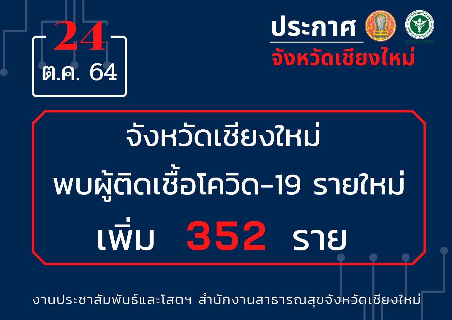 ยังคงเฝ้าระวังคลัสเตอร์ตลาดเมืองใหม่อย่างต่อเนื่อง หลังพบมีการแพร่กระจายไปยังชุมชนแรงงานต่างด้าวใกล้เคียง ยังคงเฝ้าระวังคลัสเตอร์ตลาดเมืองใหม่อย่างต่อเนื่อง หลังพบมีการแพร่กระจายไปยังชุมชนแรงงานต่างด้าวใกล้เคียง