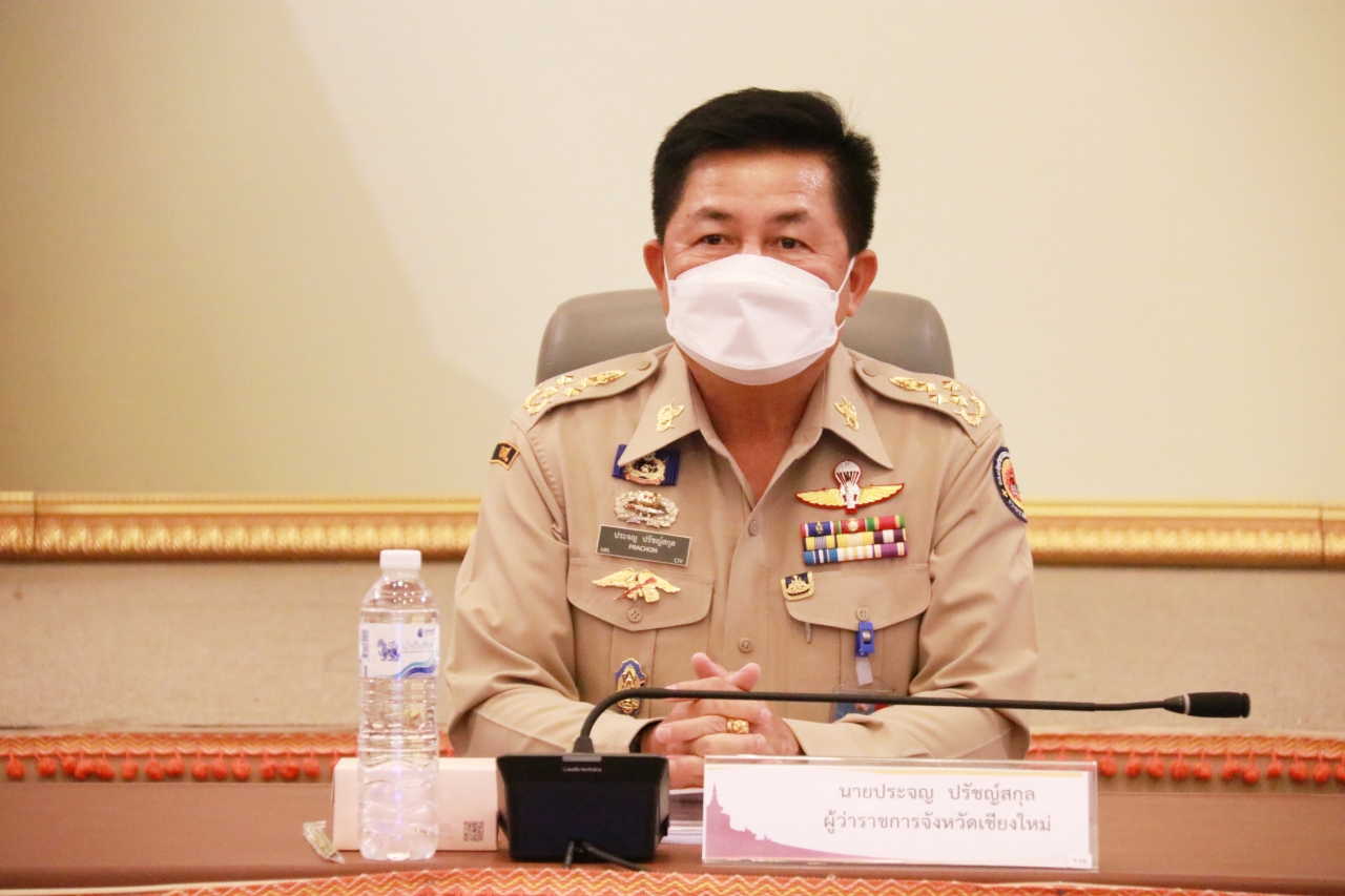 จังหวัดเชียงใหม่ ประชุมหัวหน้าส่วนราชการประจำจังหวัด ประจำเดือนพฤษภาคม 2565 ด้านผู้ว่าราชการจังหวัดเชียงใหม่ เน้นย้ำประชาชนยังคงต้องระมัดระวังตนเองตามมาตรการป้องกันโควิด-19 ภายหลังจากเริ่มผ่อนคลายมาตรการต่างๆ แล้ว พร้อมรณรงค์ส่วนราชการสวมใส่ผ้าพื้นเมือง ส จังหวัดเชียงใหม่ ประชุมหัวหน้าส่วนราชการประจำจังหวัด ประจำเดือนพฤษภาคม 2565 ด้านผู้ว่าราชการจังหวัดเชียงใหม่ เน้นย้ำประชาชนยังคงต้องระมัดระวังตนเองตามมาตรการป้องกันโควิด-19 ภายหลังจากเริ่มผ่อนคลายมาตรการต่างๆ แล้ว พร้อมรณรงค์ส่วนราชการสวมใส่ผ้าพื้นเมือง ส
