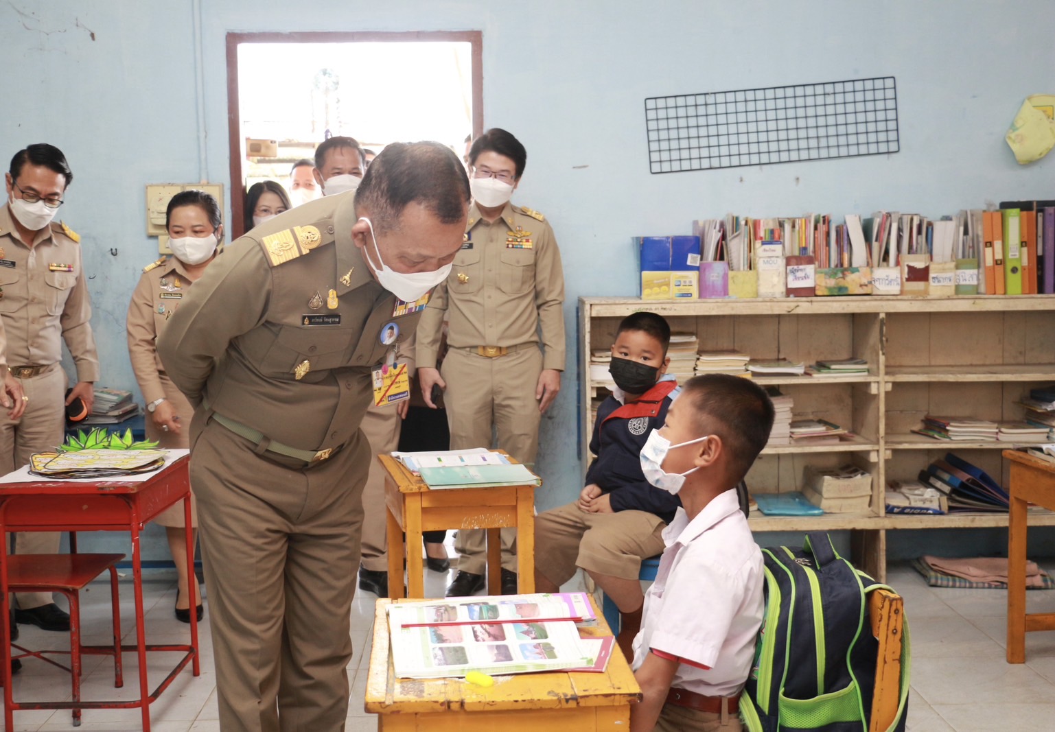 องคมนตรี ตรวจเยี่ยมโรงเรียนบ้านกอสะเลียม จังหวัดเชียงใหม่ องคมนตรี ตรวจเยี่ยมโรงเรียนบ้านกอสะเลียม จังหวัดเชียงใหม่