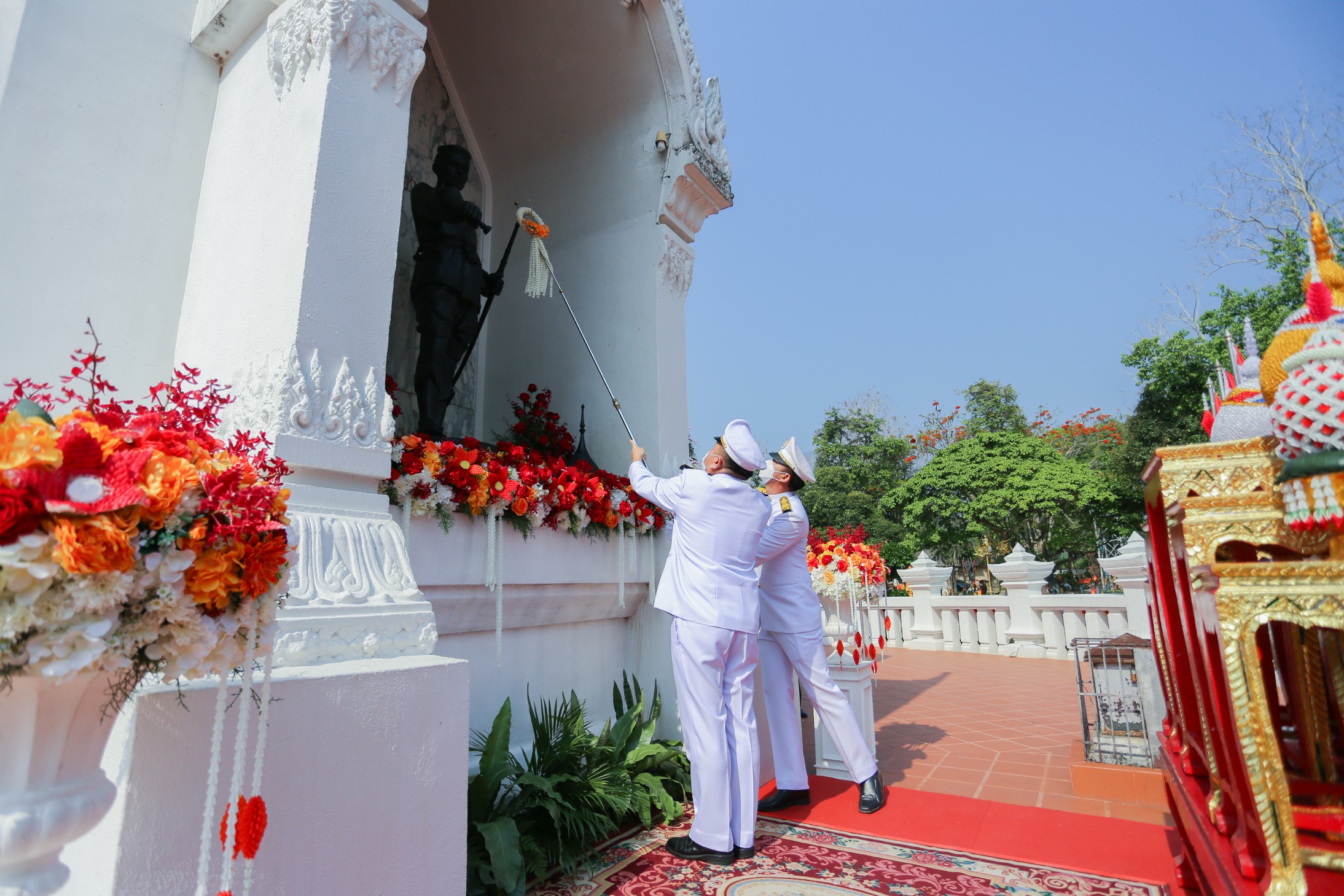 เชียงใหม่ จัดพิธีวันคล้ายวันสวรรคตสมเด็จพระนเรศวรมหาราช ประจำปี 2566 เชียงใหม่ จัดพิธีวันคล้ายวันสวรรคตสมเด็จพระนเรศวรมหาราช ประจำปี 2566
