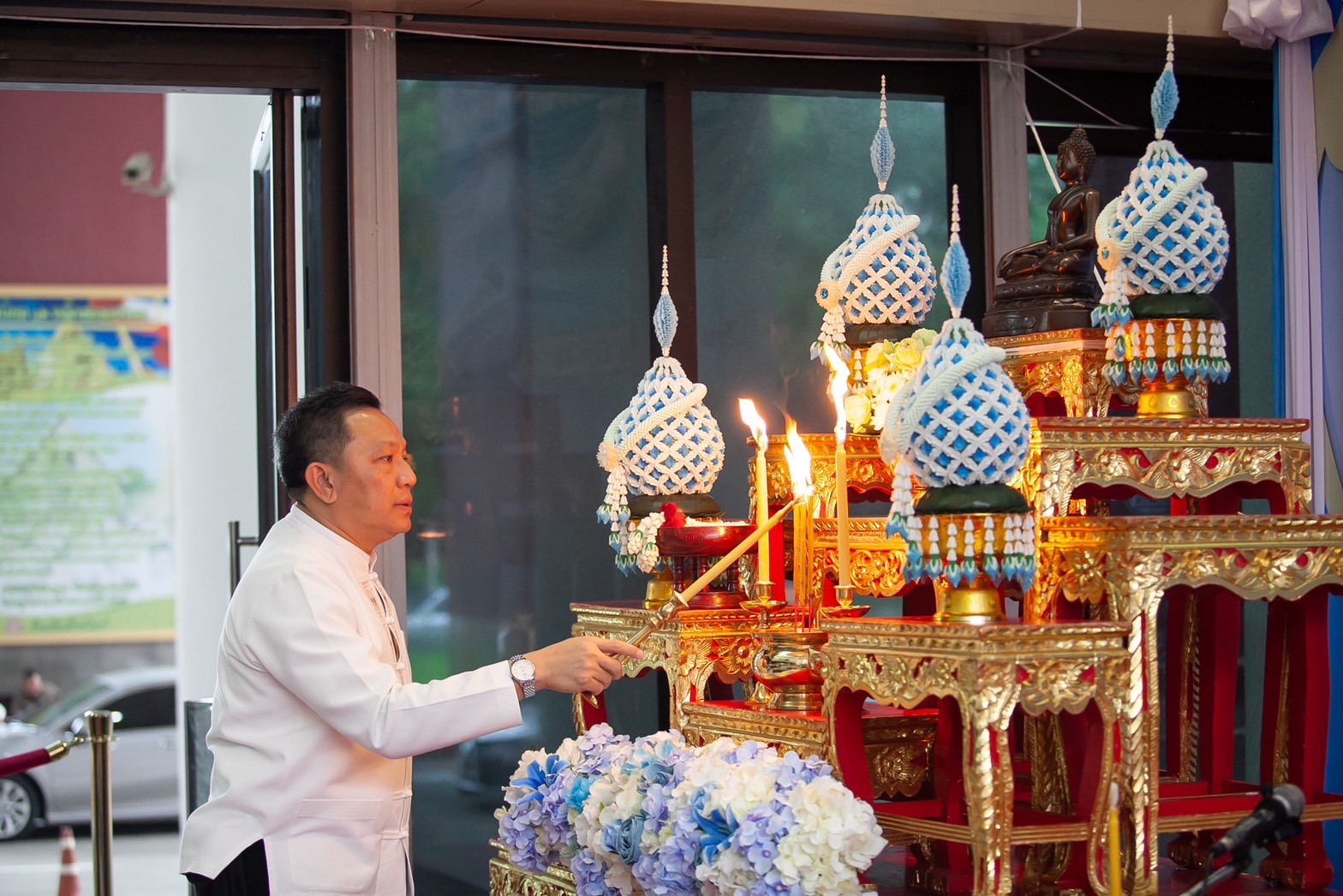 เชียงใหม่ จัดพีธีทำบุญอาคารอำนวยการ ศาลากลางจังหวัดเชียงใหม่ เชียงใหม่ จัดพีธีทำบุญอาคารอำนวยการ ศาลากลางจังหวัดเชียงใหม่