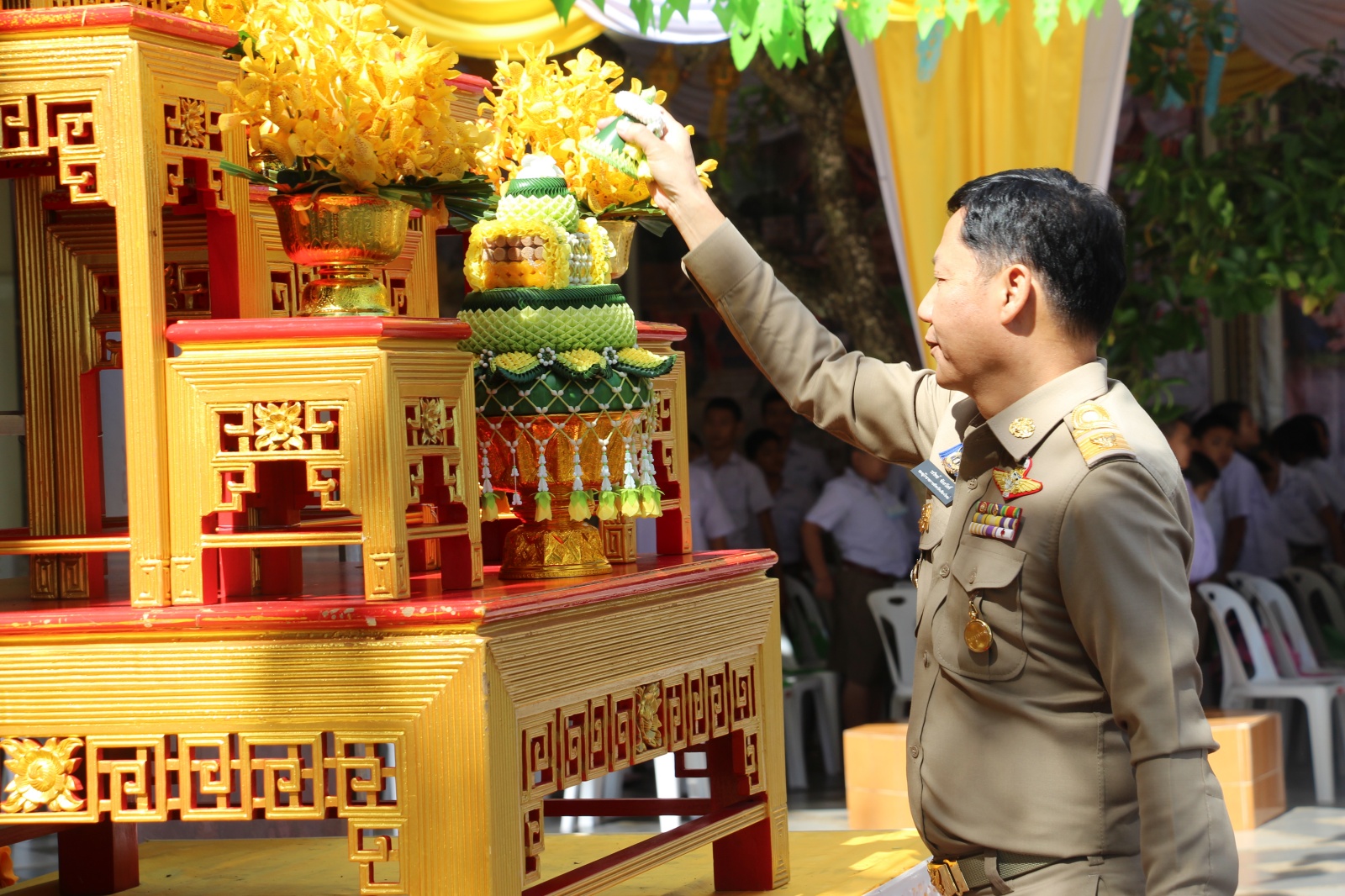 จังหวัดเชียงใหม่ ร่วมกับ วัดพระธาตุดอยสุเทพฯ จัดโครงการศึกษาส่งเสริมประเพณีพิธีเทศน์มหาชาติเวสสันดรชาดก ประจำปี 2566 สืบทอดมรดกของพระพุทธศาสน