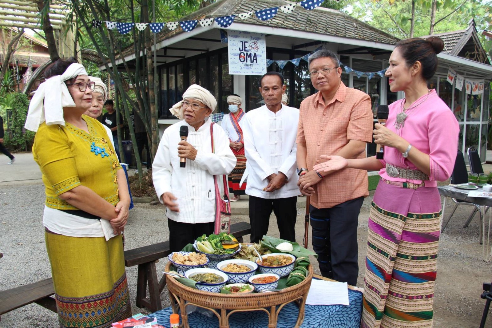ชุมชนไทเขิน วัดสีมาราม เตรียมจัดงานสืบสานวัฒนธรรมประเพณีไทยเขินวัดสีมาราม ปี 2566