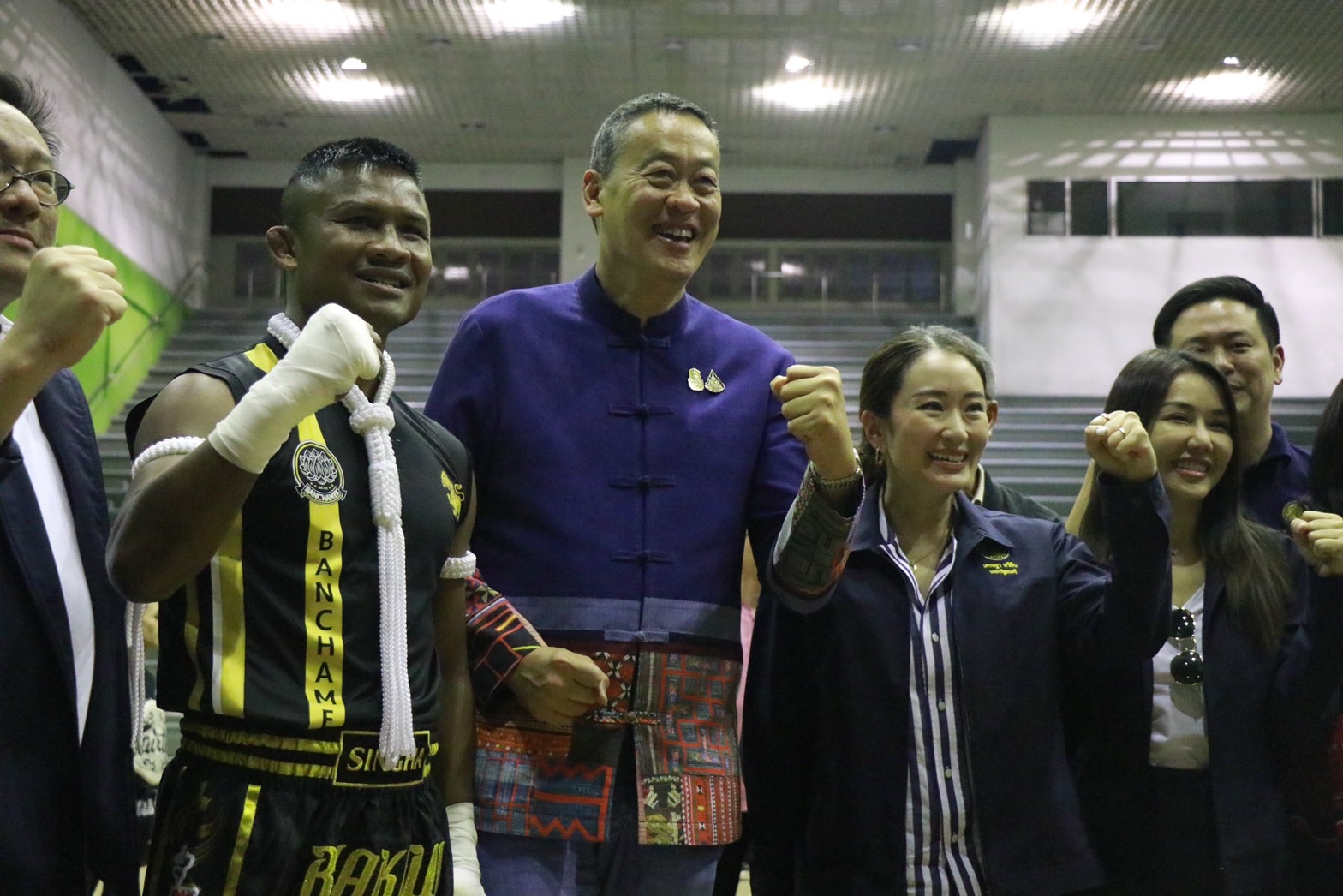 นายกฯ เศรษฐา เยี่ยมชมการแสดงมวยไทย ซอฟท์พาวเวอร์ของไทย ที่ จังหวัดเชียงใหม่ นายกฯ เศรษฐา เยี่ยมชมการแสดงมวยไทย ซอฟท์พาวเวอร์ของไทย ที่ จังหวัดเชียงใหม่