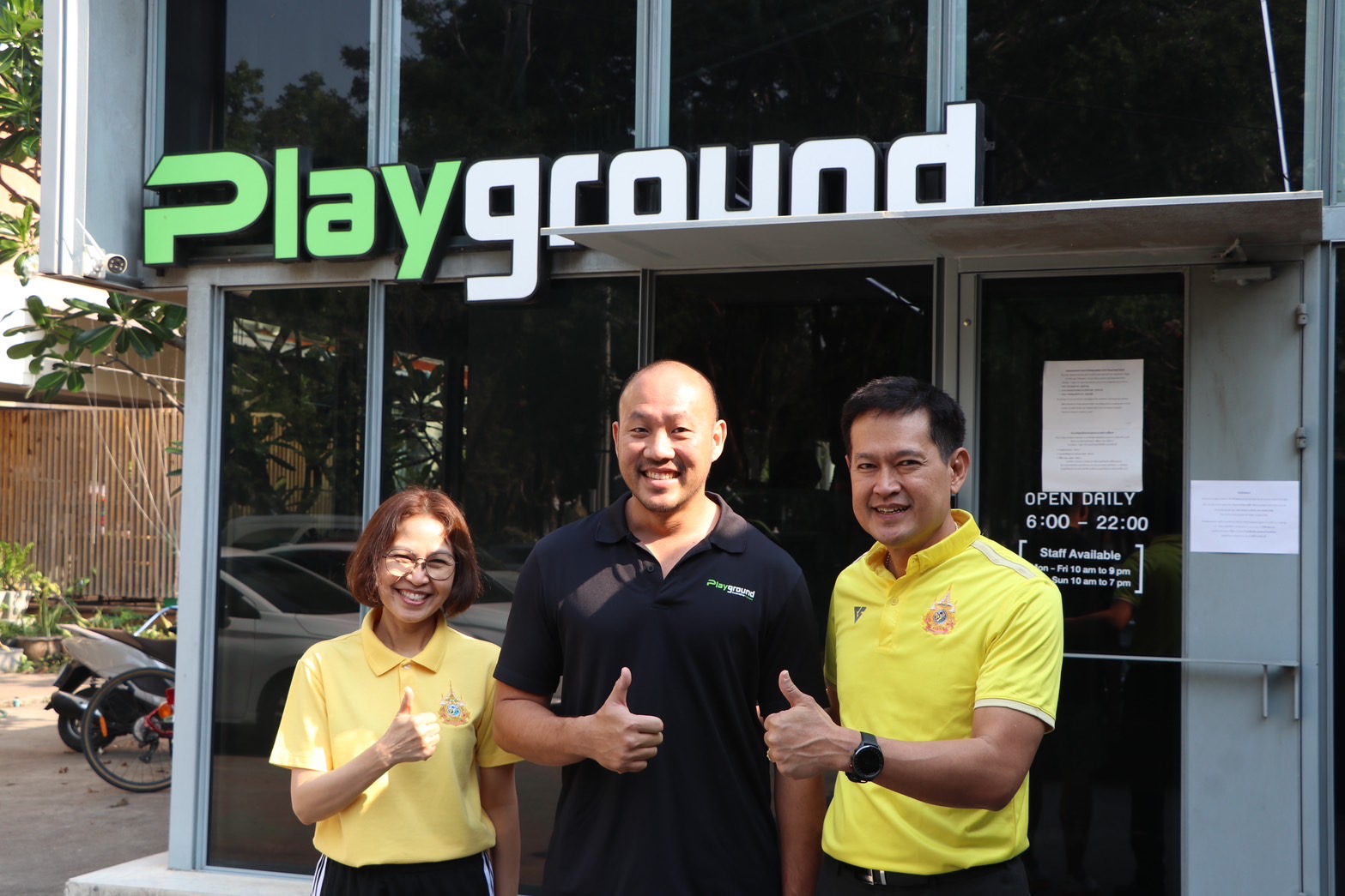 รองผู้ว่าฯ เชียงใหม่ เยี่ยมการดำเนินงานห้องลดฝุ่นในสถานที่ออกกำลังกายที่ Playground Fitness เผยเชื่อมั่นว่าสถานที่ออกกำลังกายทุกแห่งในเชียงใหม่ อย่างน้อย จะสามารถทำตามระดับ 1 ดาว รองผู้ว่าฯ เชียงใหม่ เยี่ยมการดำเนินงานห้องลดฝุ่นในสถานที่ออกกำลังกายที่ Playground Fitness เผยเชื่อมั่นว่าสถานที่ออกกำลังกายทุกแห่งในเชียงใหม่ อย่างน้อย จะสามารถทำตามระดับ 1 ดาว