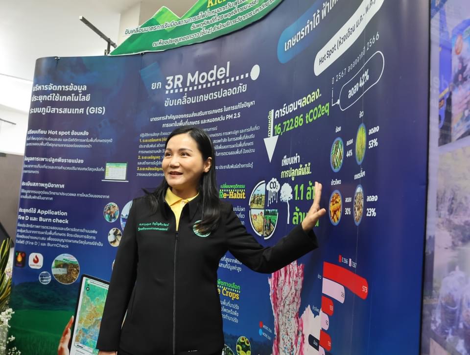 รมว.เกษตรและสหกรณ์ ชู 3R Model ขับเคลื่อนเกษตรปลอดภัย และนำปฏิบัติการฝนหลวงขึ้นบินทดสอบป้องกันก่อนเกิดเหตุ รมว.เกษตรและสหกรณ์ ชู 3R Model ขับเคลื่อนเกษตรปลอดภัย และนำปฏิบัติการฝนหลวงขึ้นบินทดสอบป้องกันก่อนเกิดเหตุ