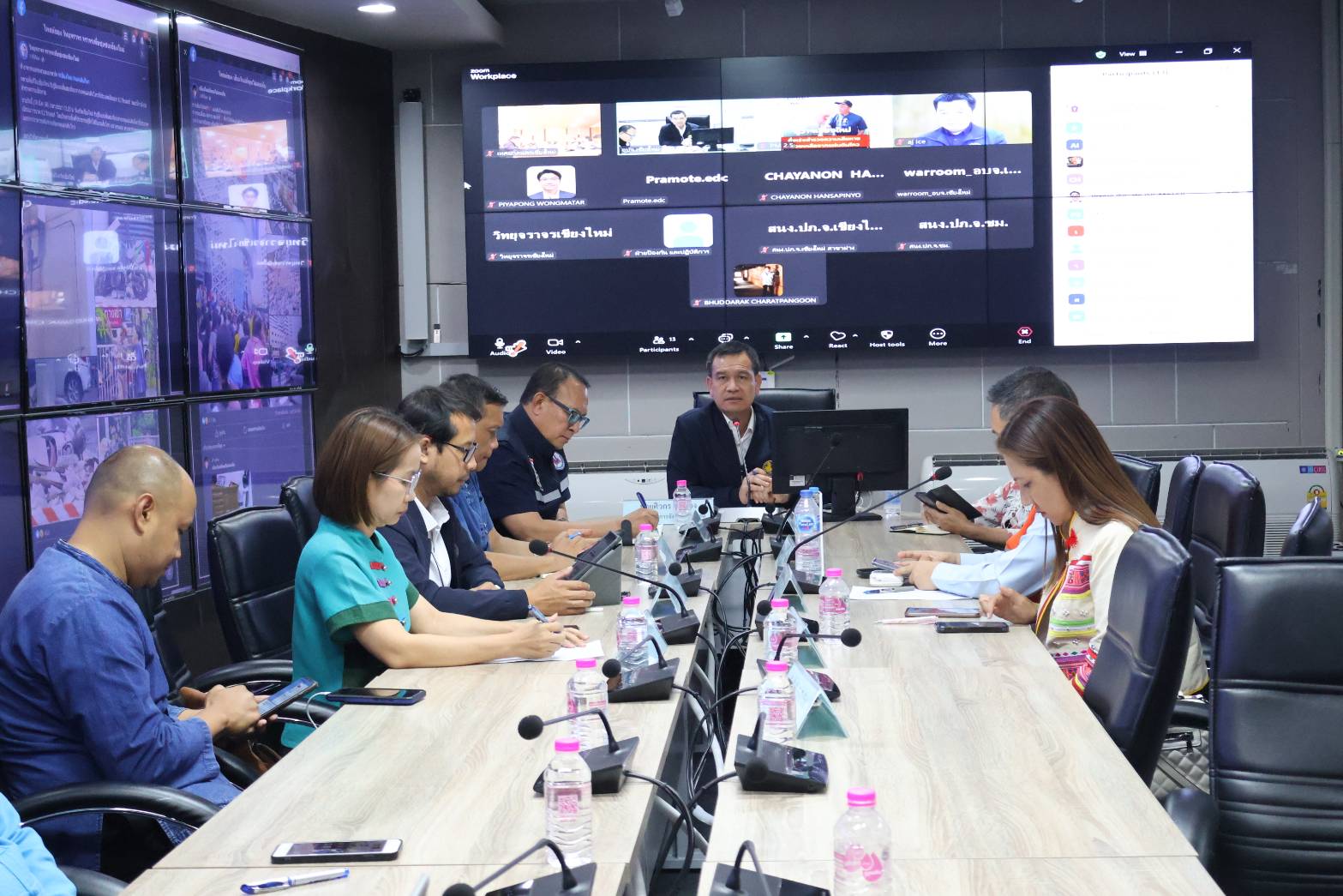 เชียงใหม่ ตั้งโต๊ะประชุมติดตามประเมินภาพรวมสถานการณ์และผลกระทบจากเหตุแผ่นดินไหว เชียงใหม่ ตั้งโต๊ะประชุมติดตามประเมินภาพรวมสถานการณ์และผลกระทบจากเหตุแผ่นดินไหว