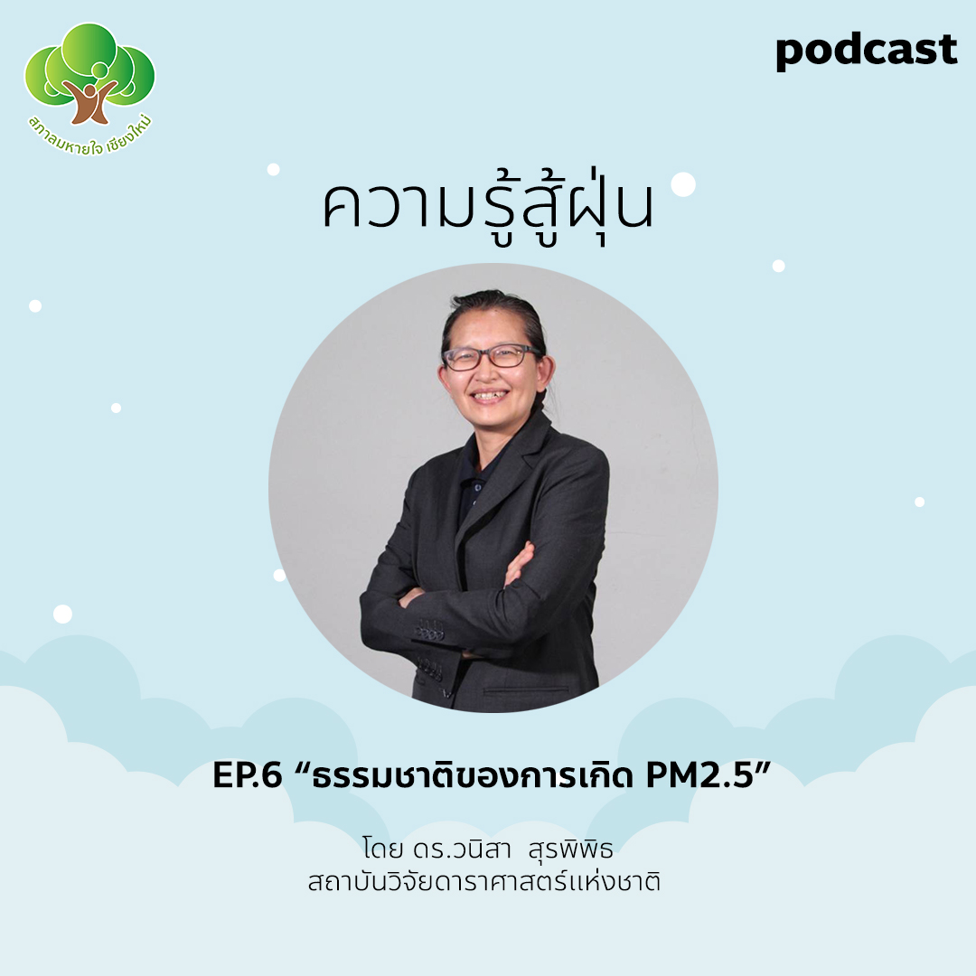 ความรู้สู้ฝุ่น Ep.6 การเกิด PM2.5 ในธรรมชาติ