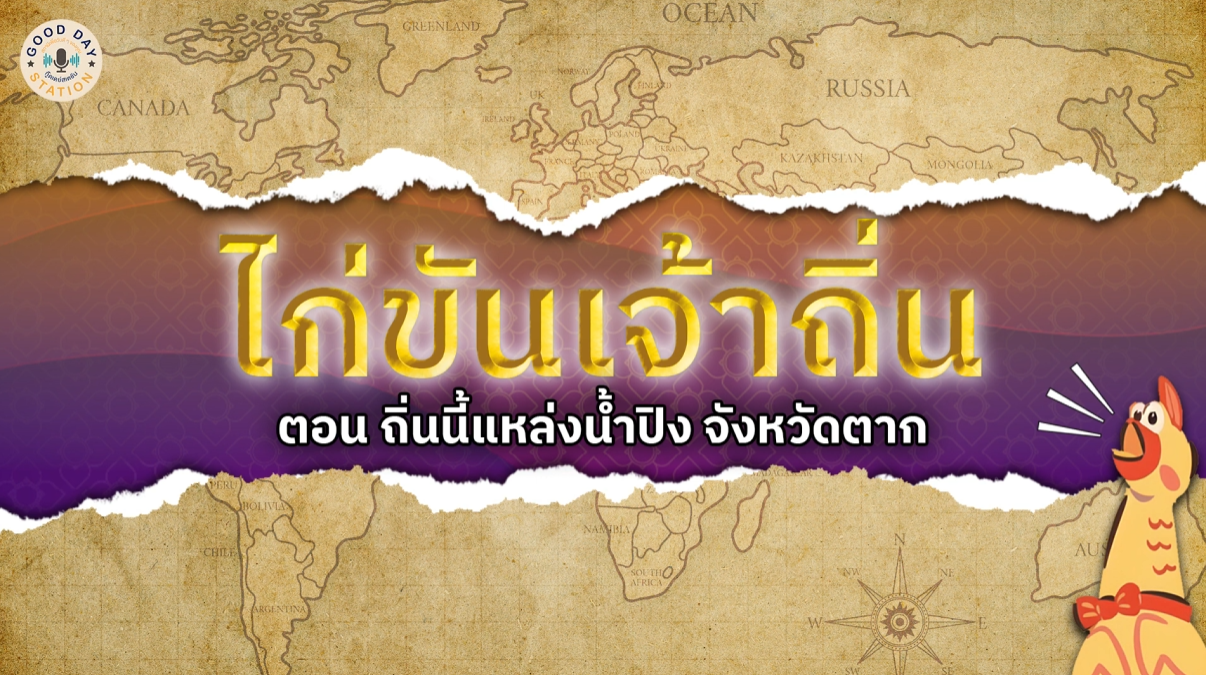 Good Day Station Podcast | EP. 95 ไก่ขันเจ้าถิ่น l ถิ่นนี้แหล่งน้ำปิง จังหวัดตาก
